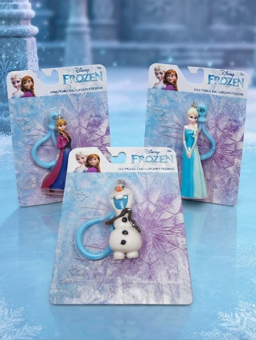 Disney Frozen Mini Figures Keychains